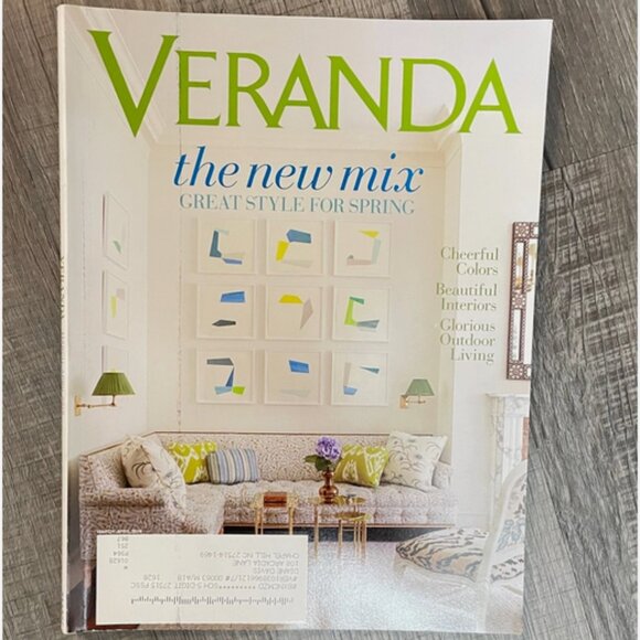 Veranda Magazine Bundle of 3 Issues 2018 - Picture 2 of 4